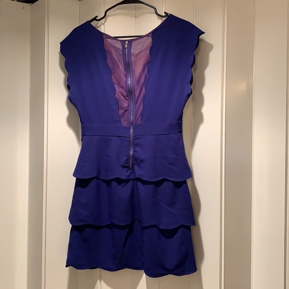 Urban Outfitters blue scalloped dress - Picture 3 of 3